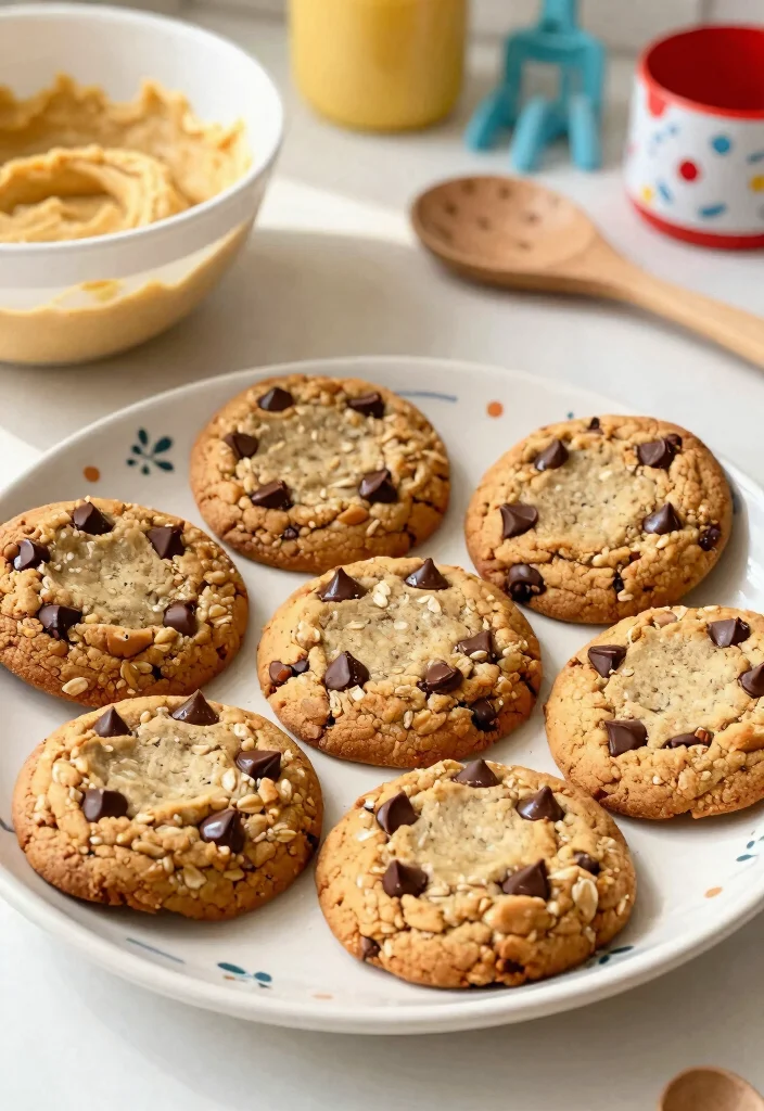 25 Fun Toddler Treats That Are So Easy You’ll Want to Make Them Every Day! - 6. Oatmeal Cookies with Chocolate Chips 1