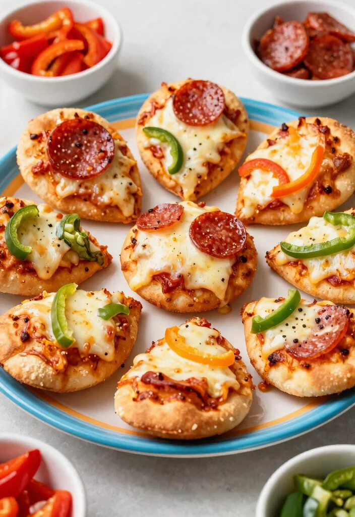 25 Fun Toddler Treats That Are So Easy You’ll Want to Make Them Every Day! - 7. Mini Pizza Bites 1