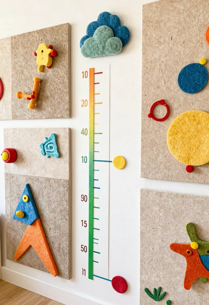 21 Stylish Baby Nursery Decor Ideas That'll Make You Want to Redecorate (Don’t Miss #5!) - 18. Interactive Wall Displays 1