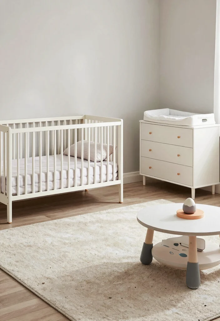 21 Stylish Baby Nursery Decor Ideas That'll Make You Want to Redecorate (Don’t Miss #5!) - 5. Multi-Functional Furniture 1