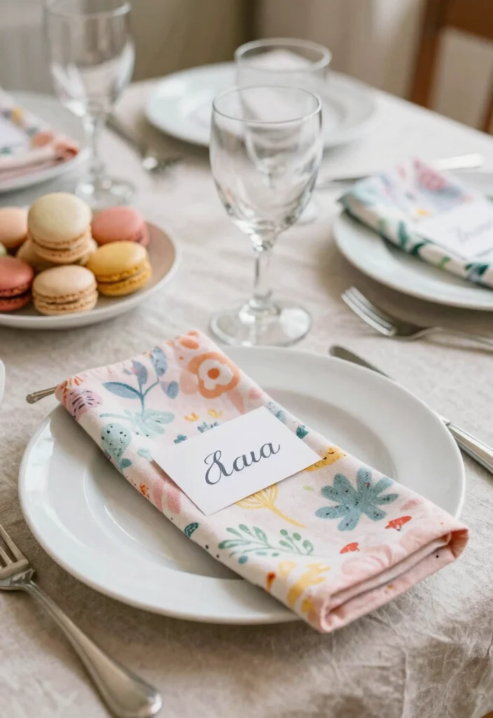 25 Affordable Baby Name Ceremony Decor Ideas That Look Luxurious! - 3. Charming Table Settings 1