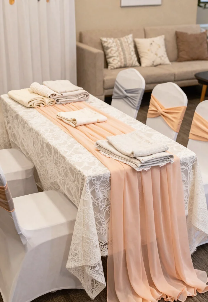 25 Affordable Baby Name Ceremony Decor Ideas That Look Luxurious! - 9. Soft Textile Linens 1