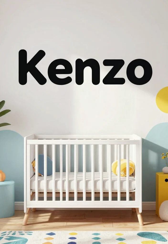 25 Unique Baby Names for 2026 That Will Make Your Heart Skip a Beat! - 18. Kenzo 1
