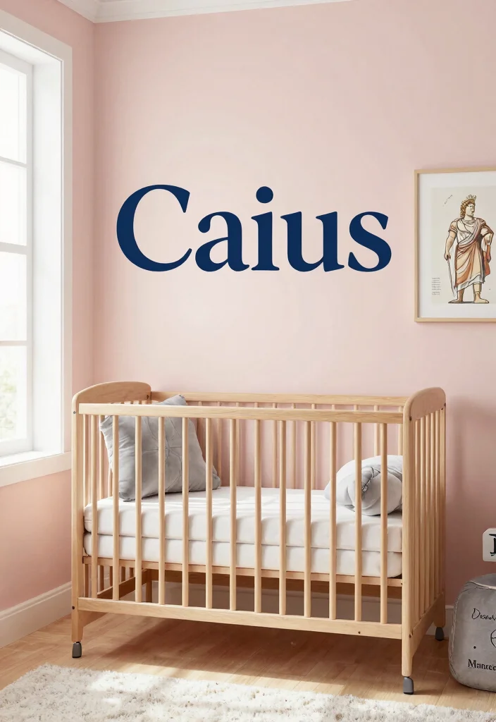 25 Unique Baby Names for 2026 That Will Make Your Heart Skip a Beat! - 5. Caius 1