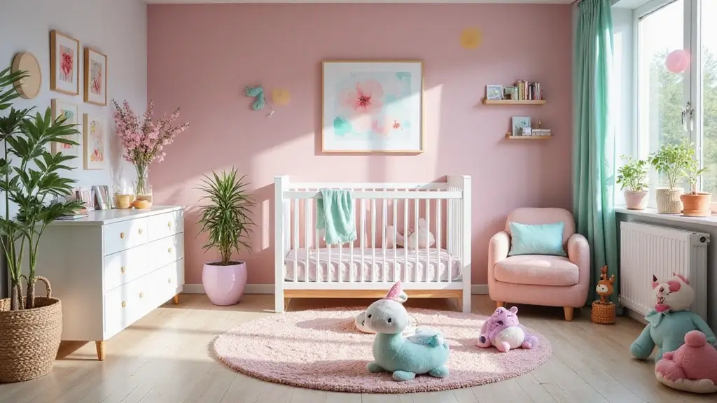 20 Adorable Girl Nursery Ideas That Will Spark Joy in Your Little One’s Room! - MomBlush
