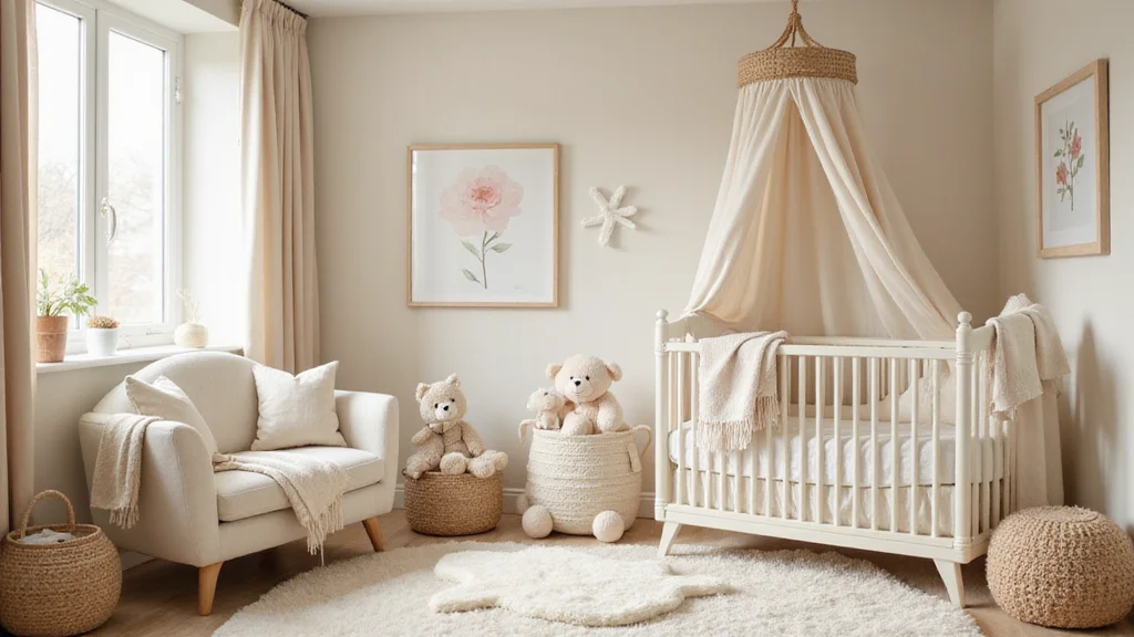 18 Soft Beige Baby Room Ideas to Keep Your Little One Cozy This Winter! ☁️