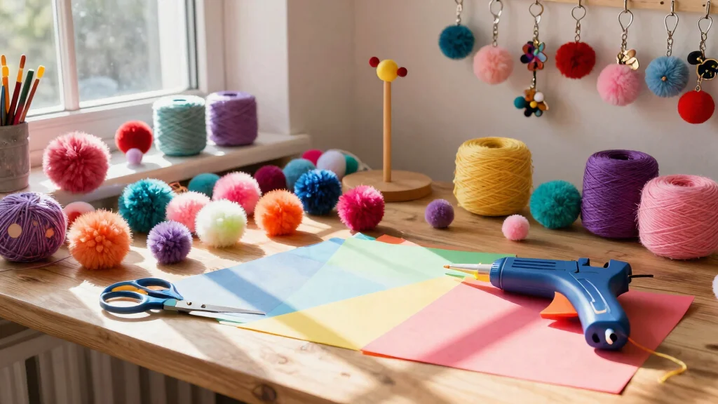 14 Handmade Pom Pom Gift Crafts for Kids That'll Melt Hearts!