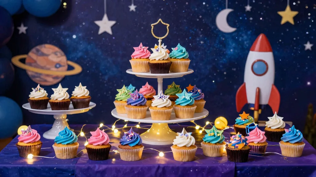 21 Magical Star Cupcakes for Your Next Space-Themed Birthday Party (You Won't Believe #9!)